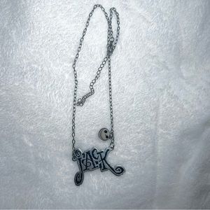 DISNEY Jack Skellington Necklace Nightmare Before Christmas Charm